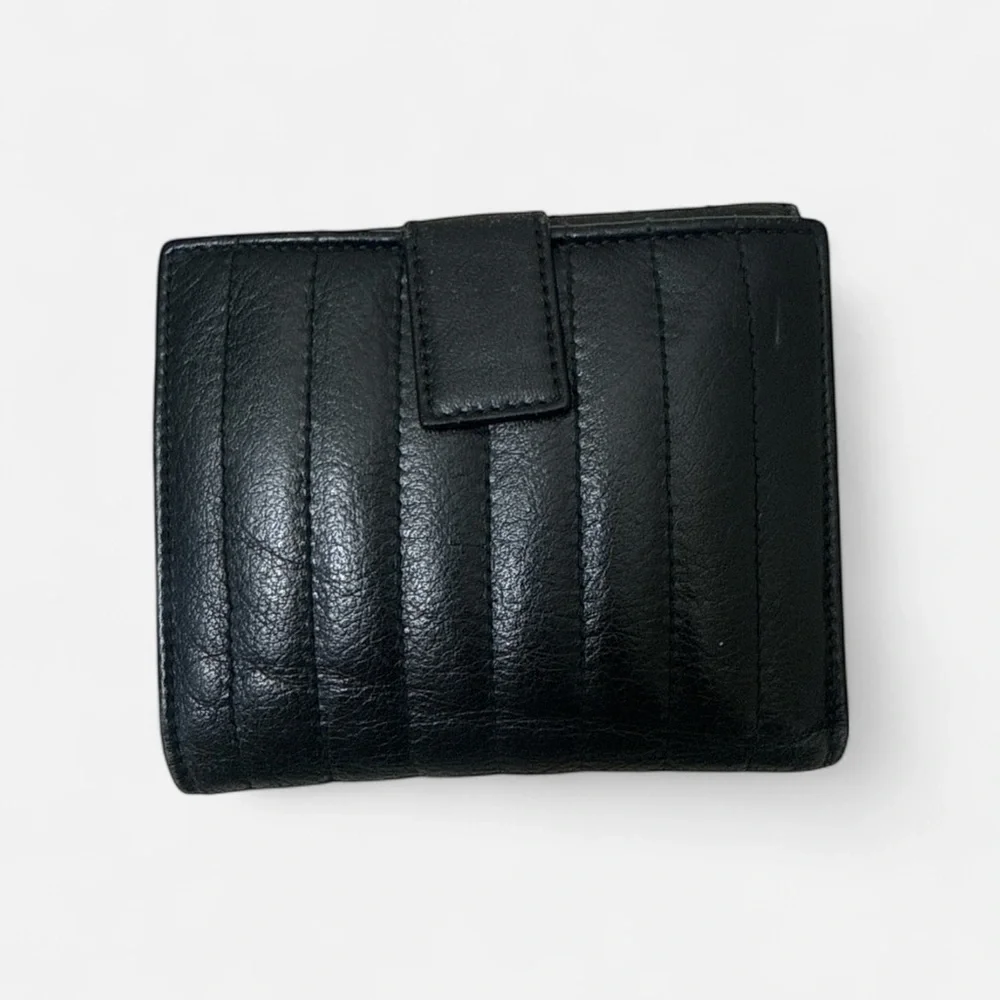 Bally Black Leather Wallet